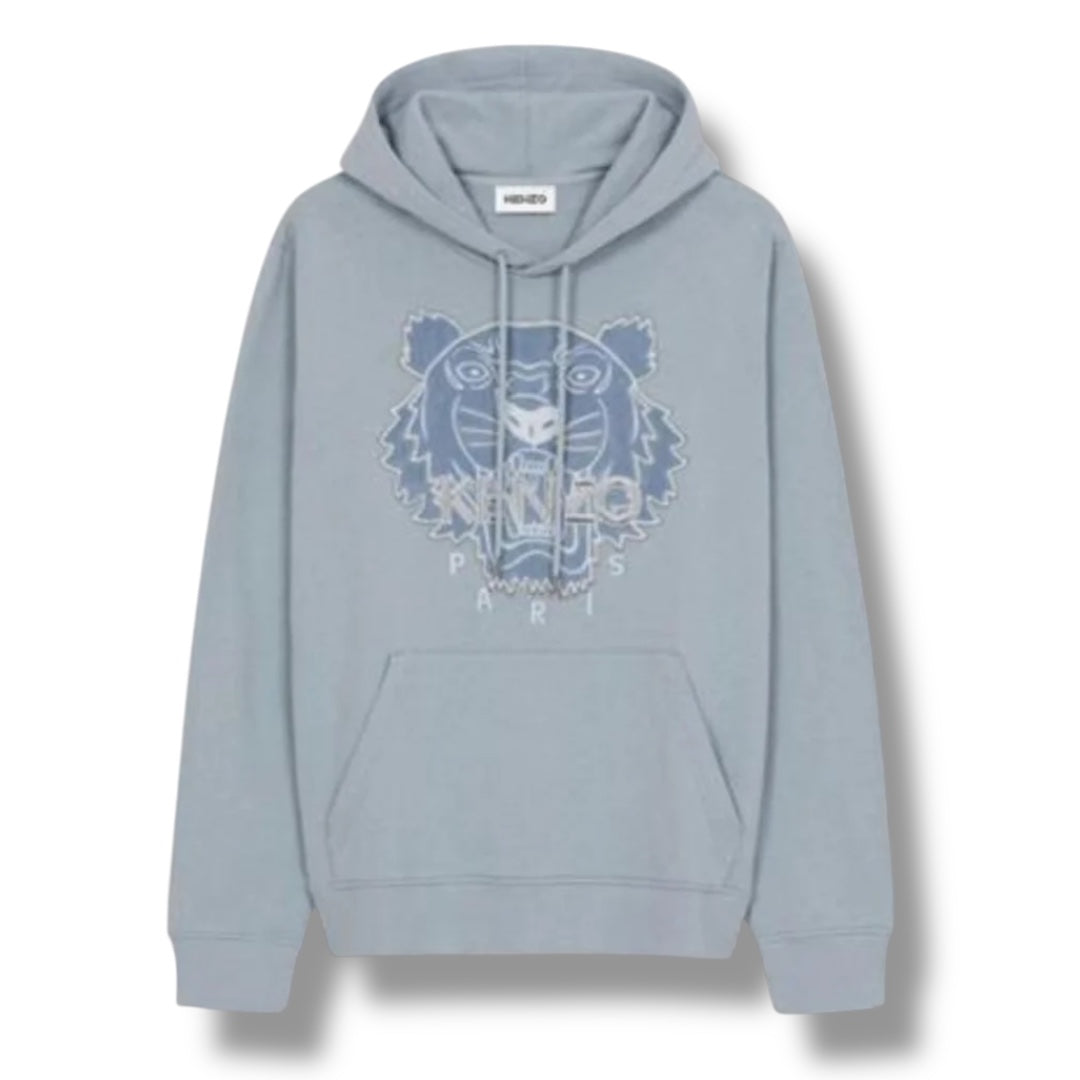 KENZO ICON TIGER OTTH HOODIE LIGHT BLUE