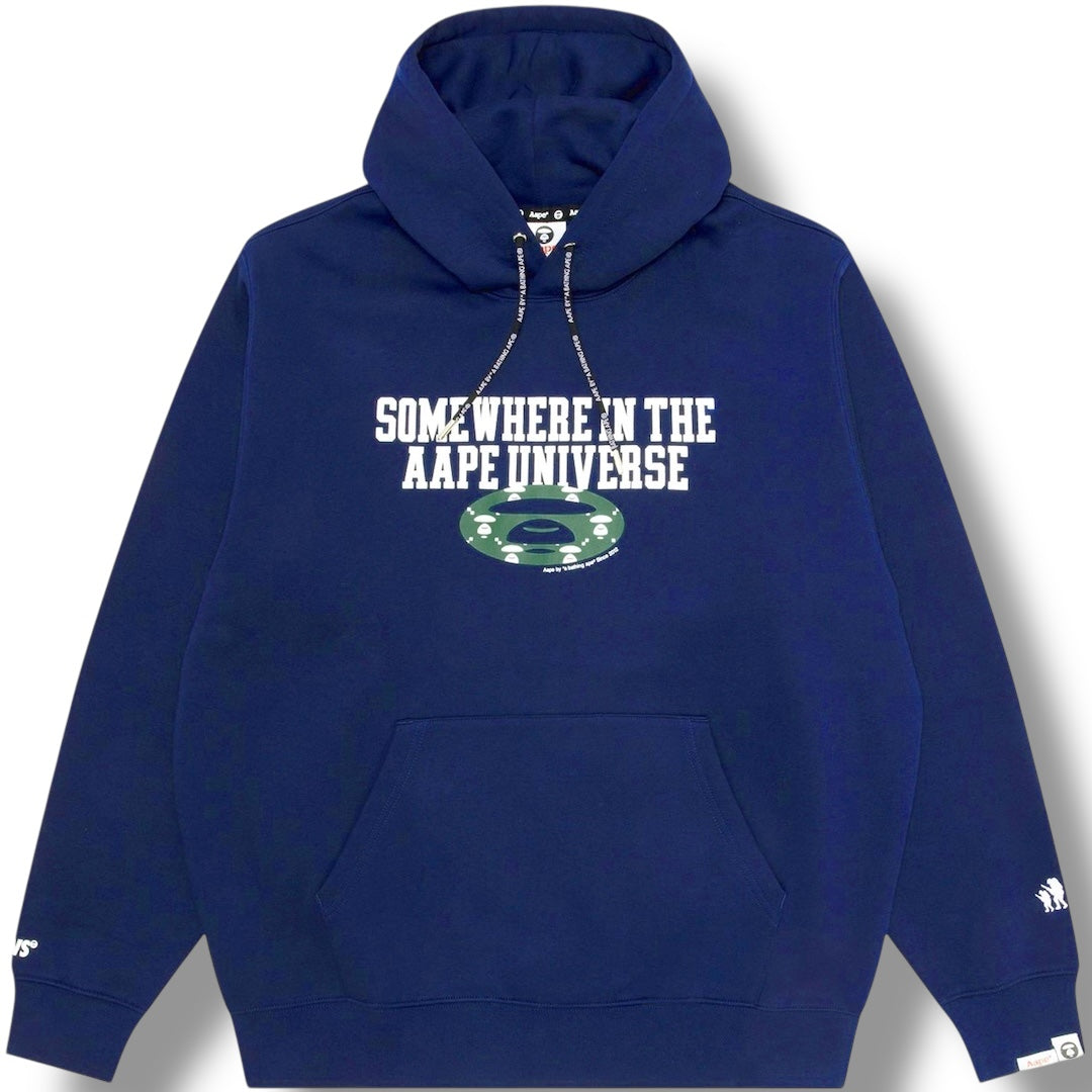 A BATHING APE AAPE UNIVERSE OTTH HOODIE BLUE