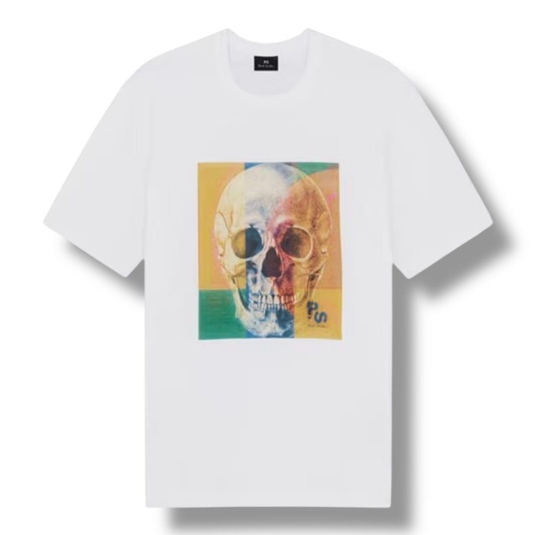 PAUL SMITH SKULL T-SHIRT WHITE