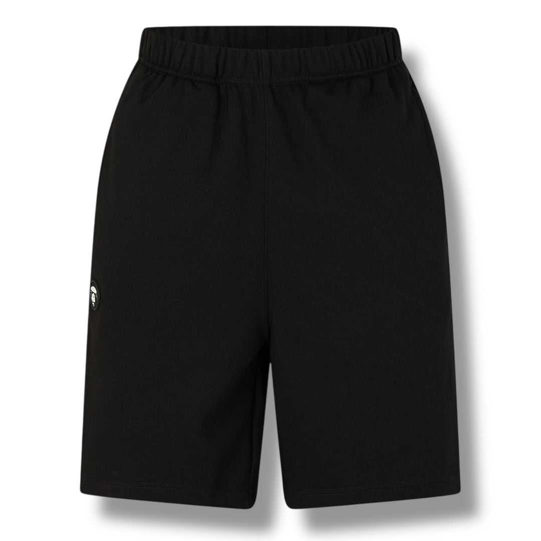 A BATHING APE AAPE NOW JERSEY SHORTS BLACK