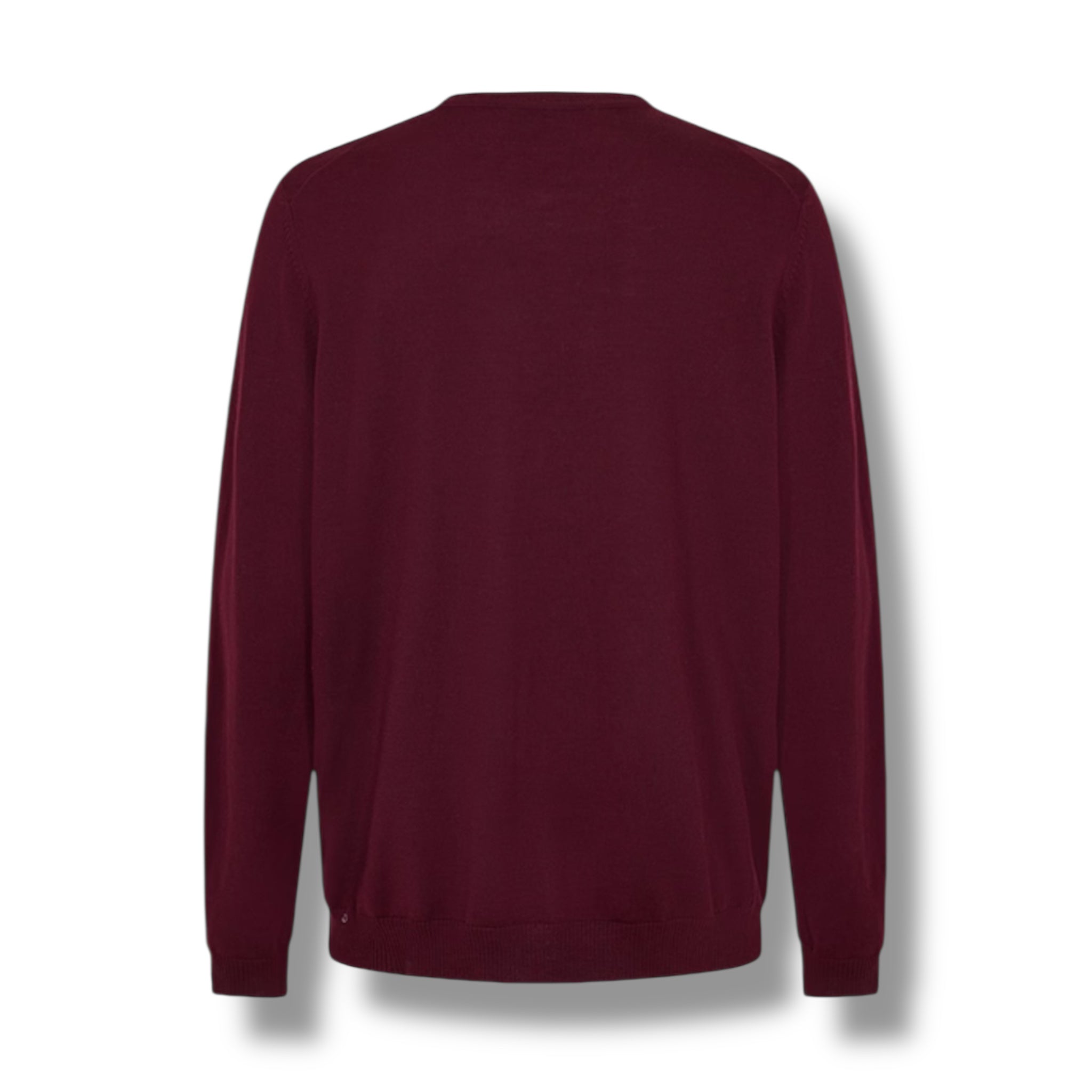 HUGO BOSS THIN KNIT SWEATER BURGUNDY