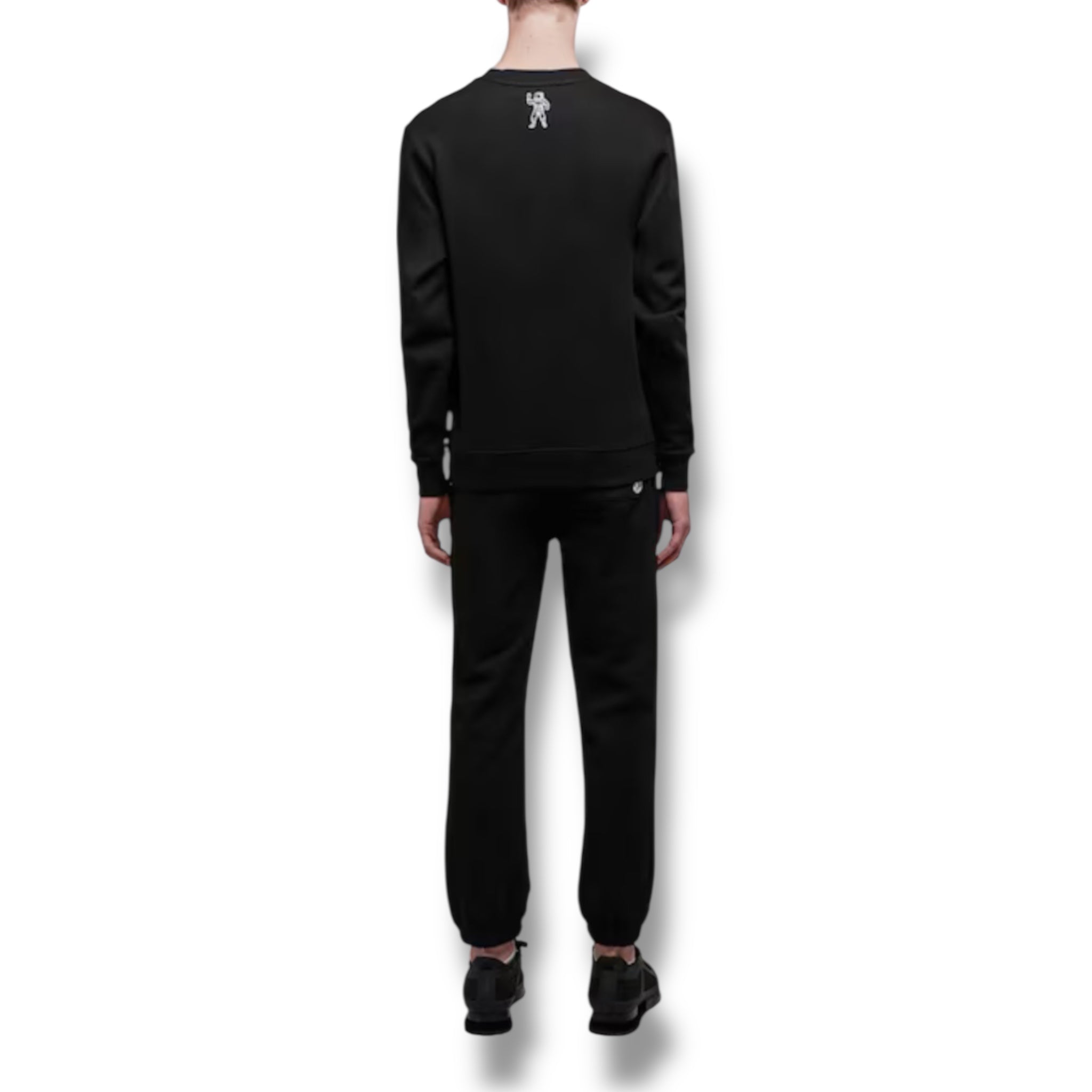 BILLIONAIRE BOYS CLUB SMALL ARCH LOGO CREWNECK SWEATSHIRT BLACK
