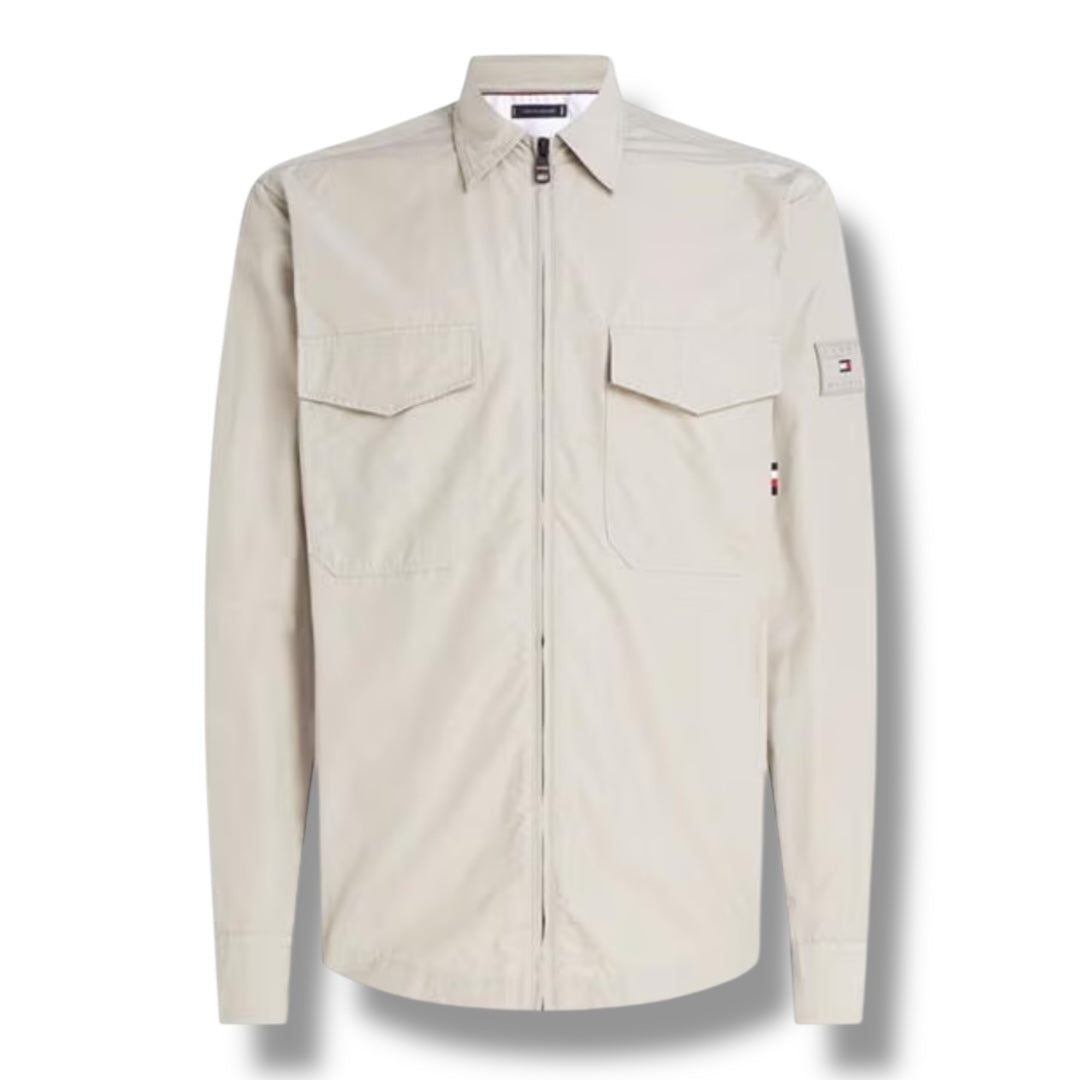 TOMMY HILFIGER TOUCH OVERSHIRT NAVY BLUE