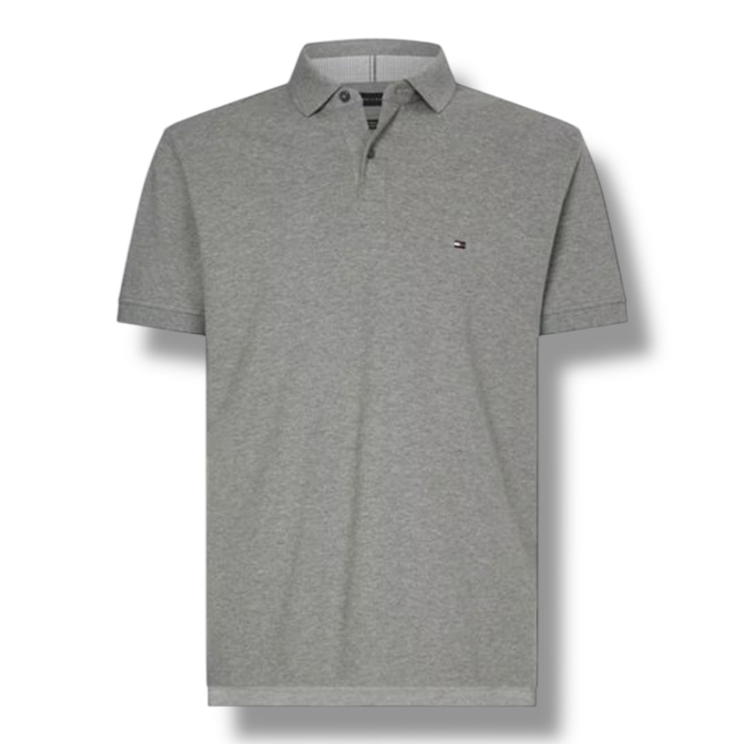 TOMMY HILFIGER CORE POLO SHIRT GREY