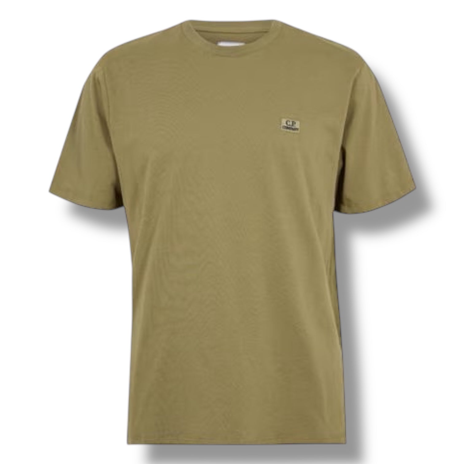 CP COMPANY SMALL LOGO T-SHIRT HERB GREEN