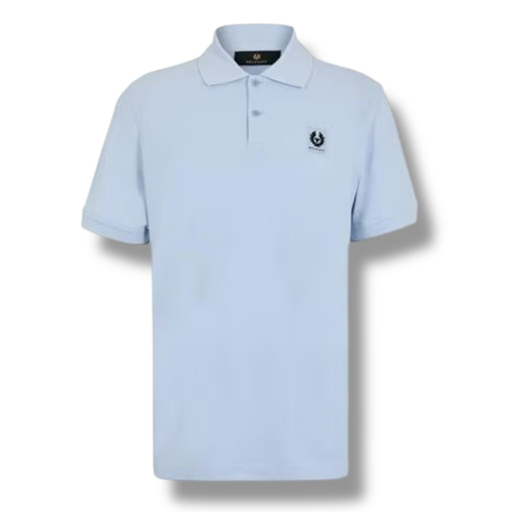 BELSTAFF PATCH LOGO POLO SHIRT SKY BLUE
