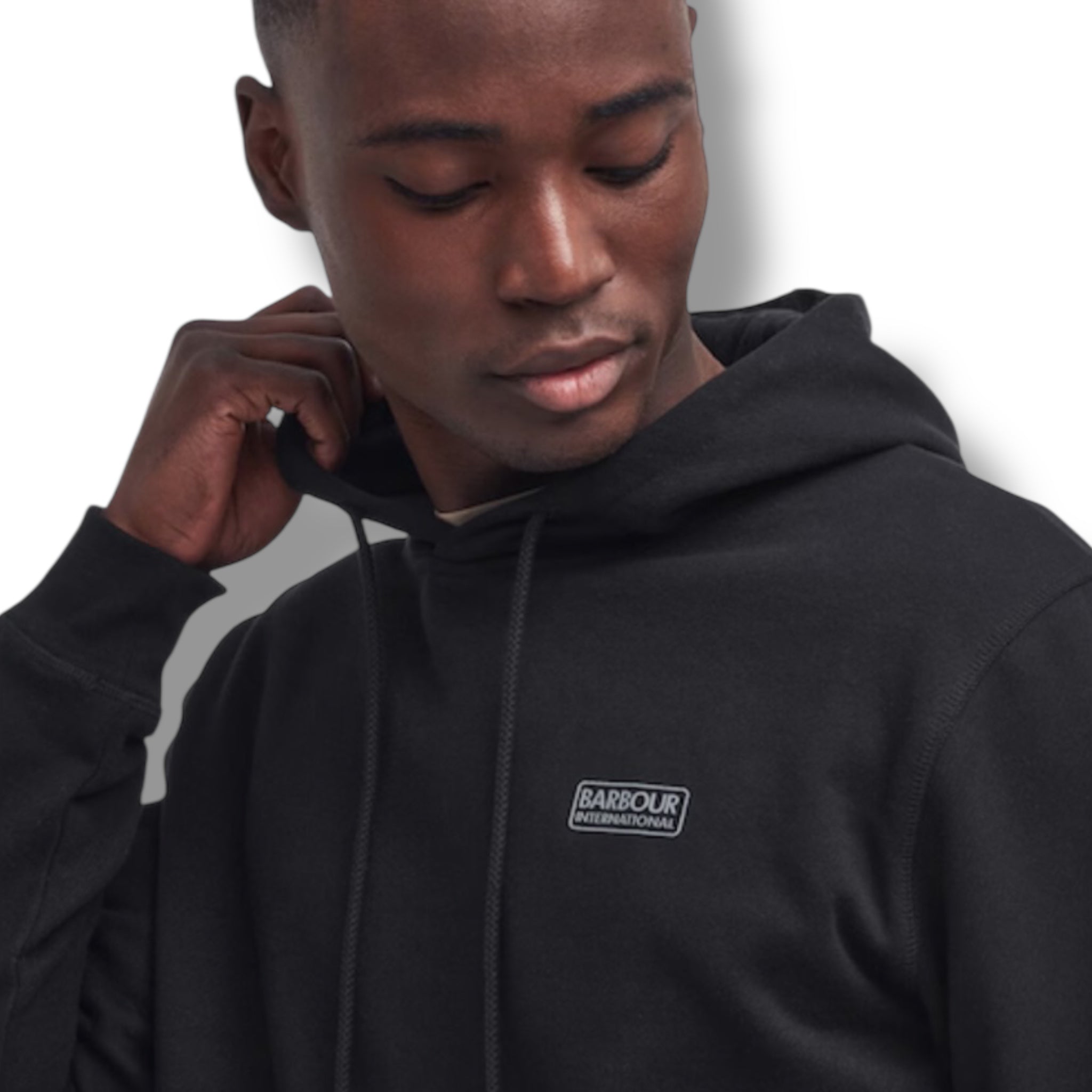 BARBOUR INTERNATIONAL OTTH HOODED SWEATSHIRT BLACK