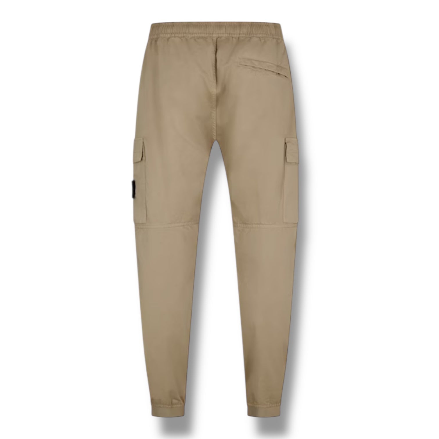 STONE ISLAND SATIN CARGO PANT BEIGE