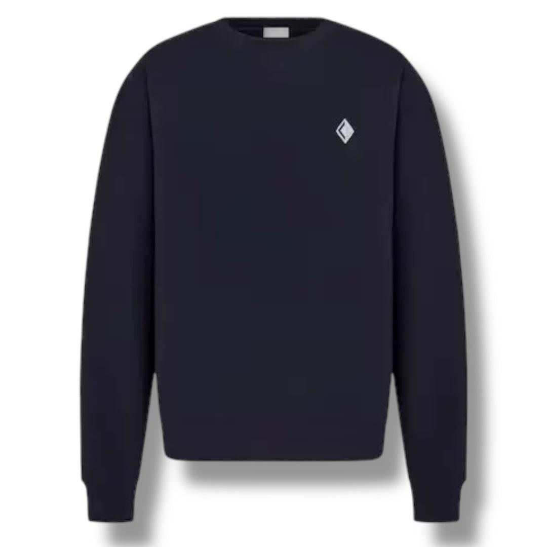 DIOR CD DIAMOND LOGO SWEATSHIRT BLACK