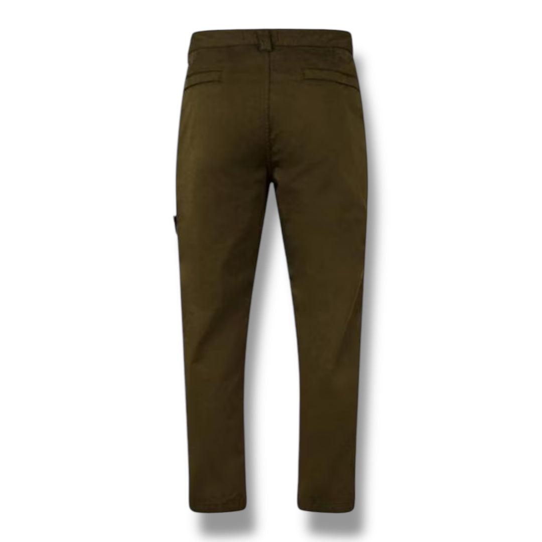 STONE ISLAND GHOST CARGO PANTS KHAKI GREEN