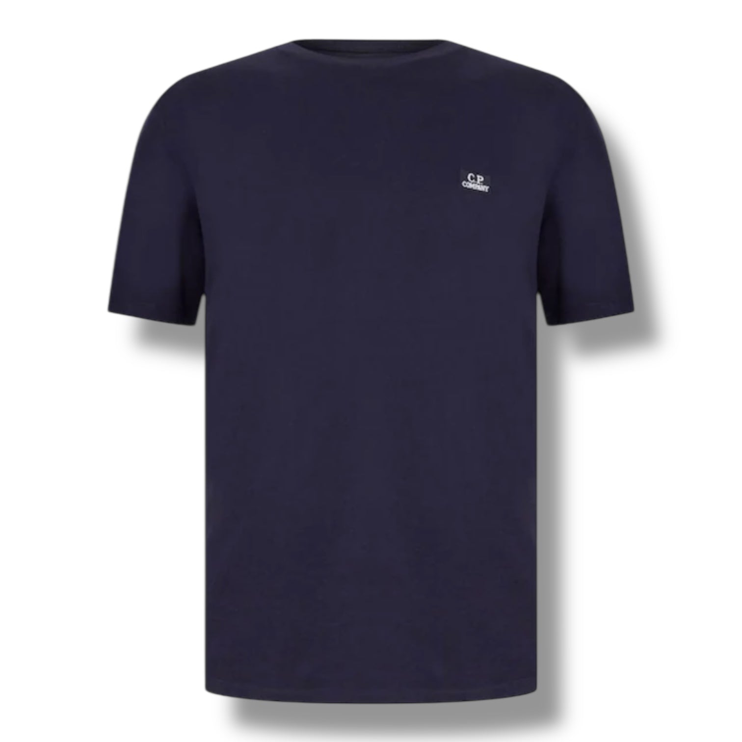 CP COMPANY SMALL LOGO T-SHIRT NAVY BLUE