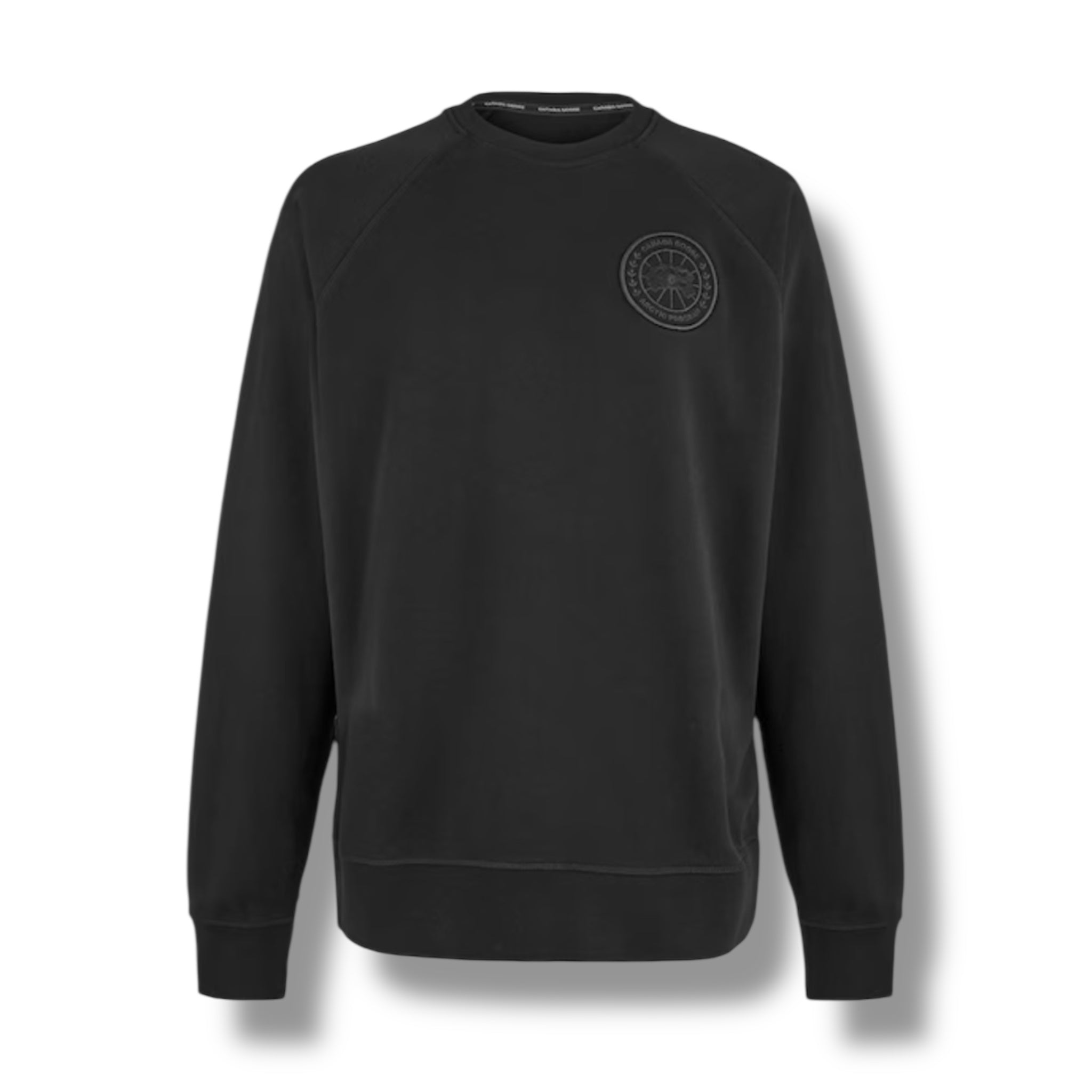 CANADA GOOSE BLACKOUT HURON SWEATSHIRT BLACK