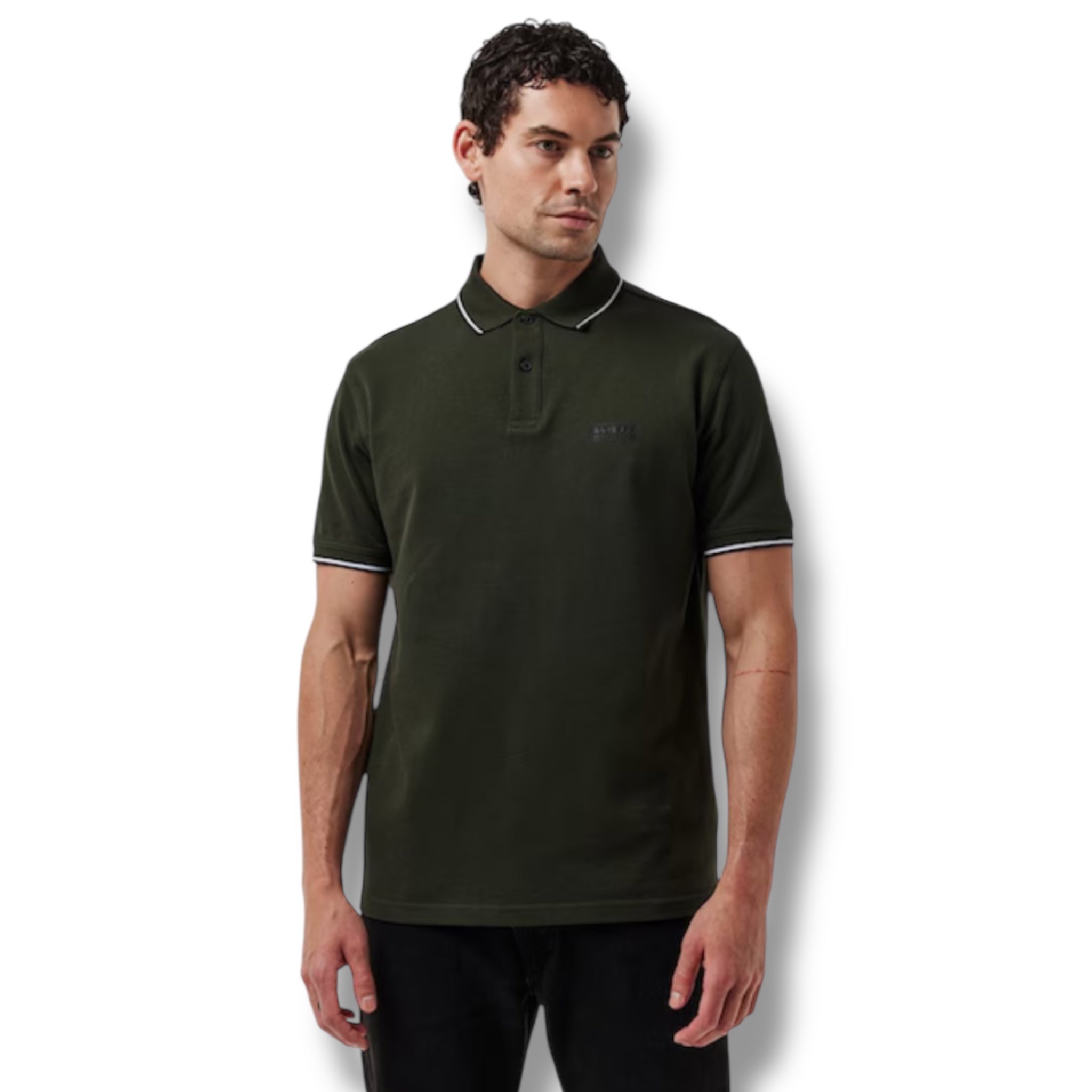 BARBOUR INTERNATIONAL POLO SHIRT SAGE GREEN