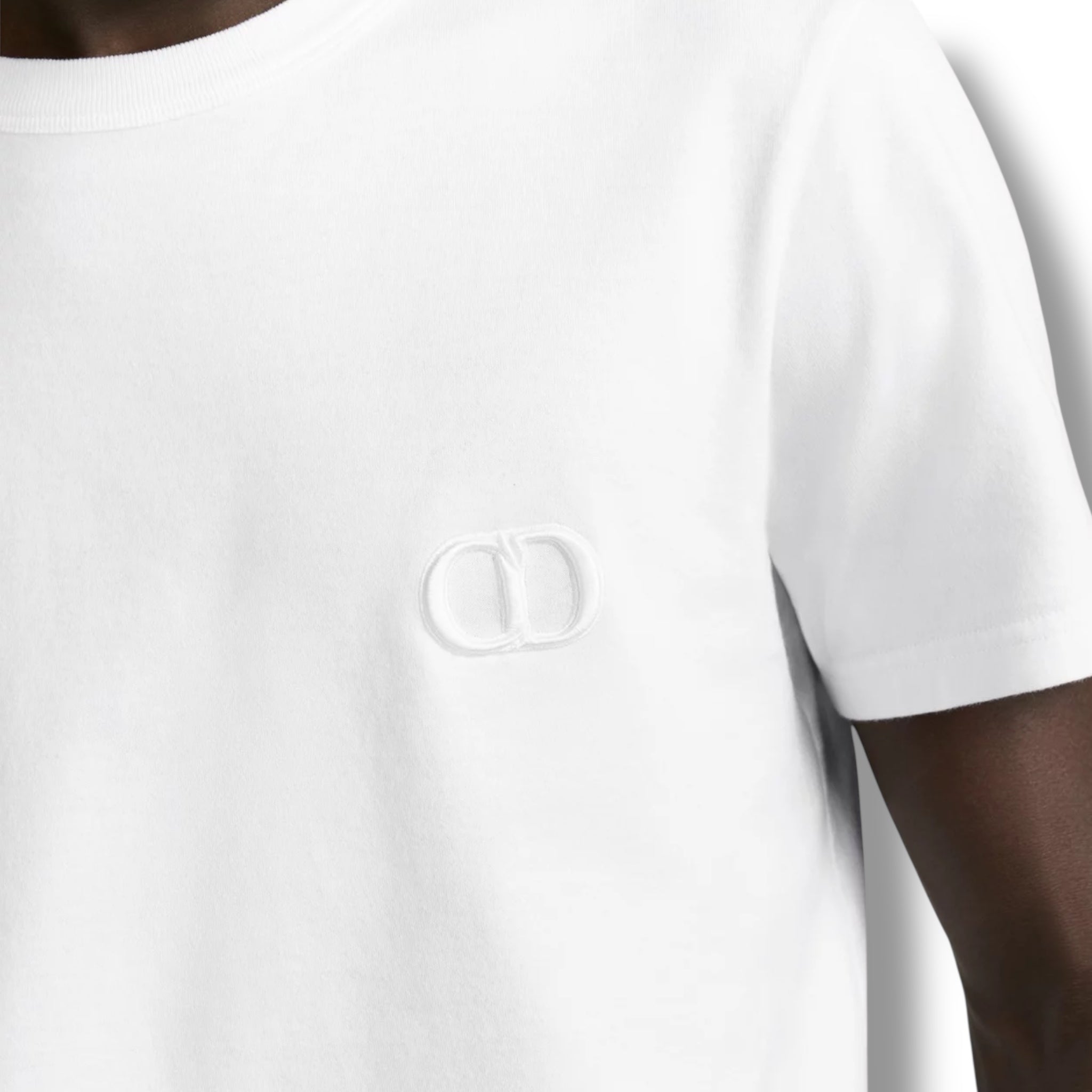 DIOR CD LOGO T-SHIRT WHITE