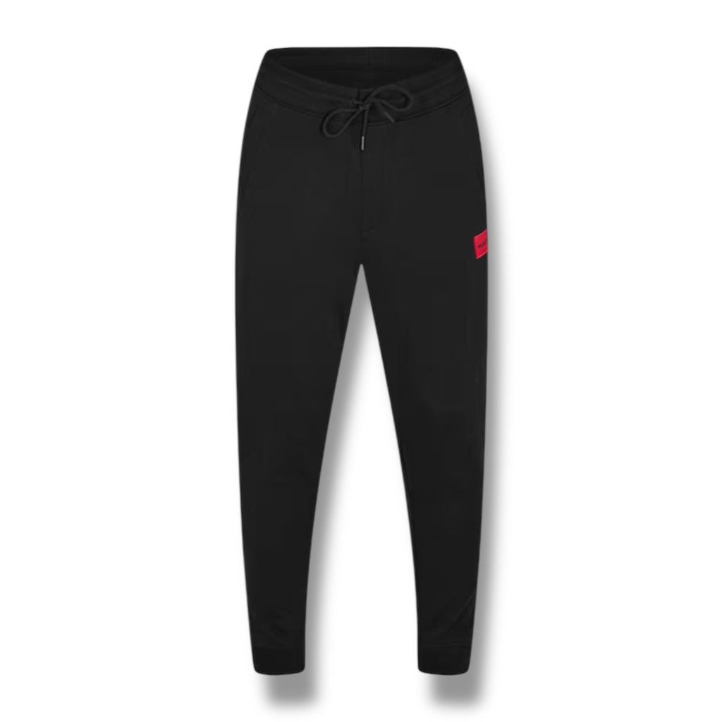 HUGO RED PATCH OTTH HOODIE FULL TRACKSUIT BLACK