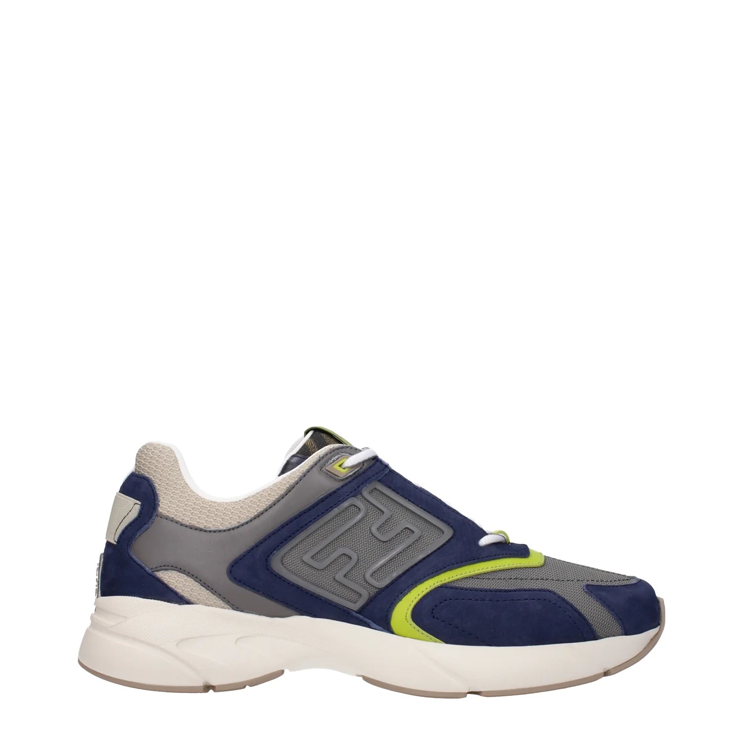 FENDI FASTER RUNNER SNEAKERS BLUE