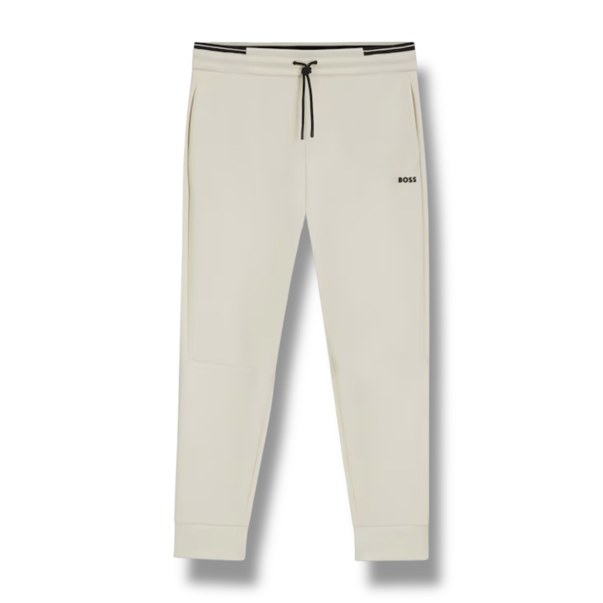 HUGO BOSS ZONE FULL ZIP HOODED TRACKSUIT BEIGE