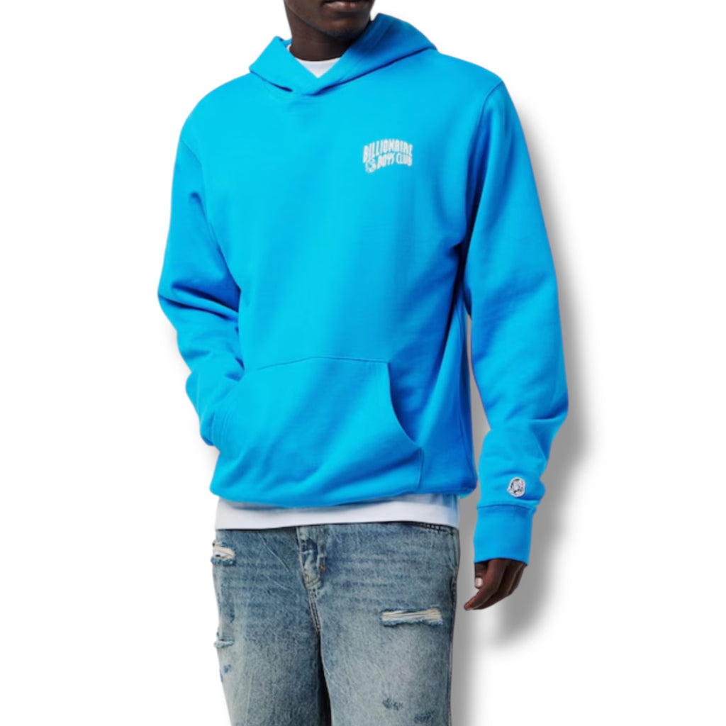 BILLIONAIRE BOYS CLUB SMALL ARCH OTTH HOODIE AQUA BLUE