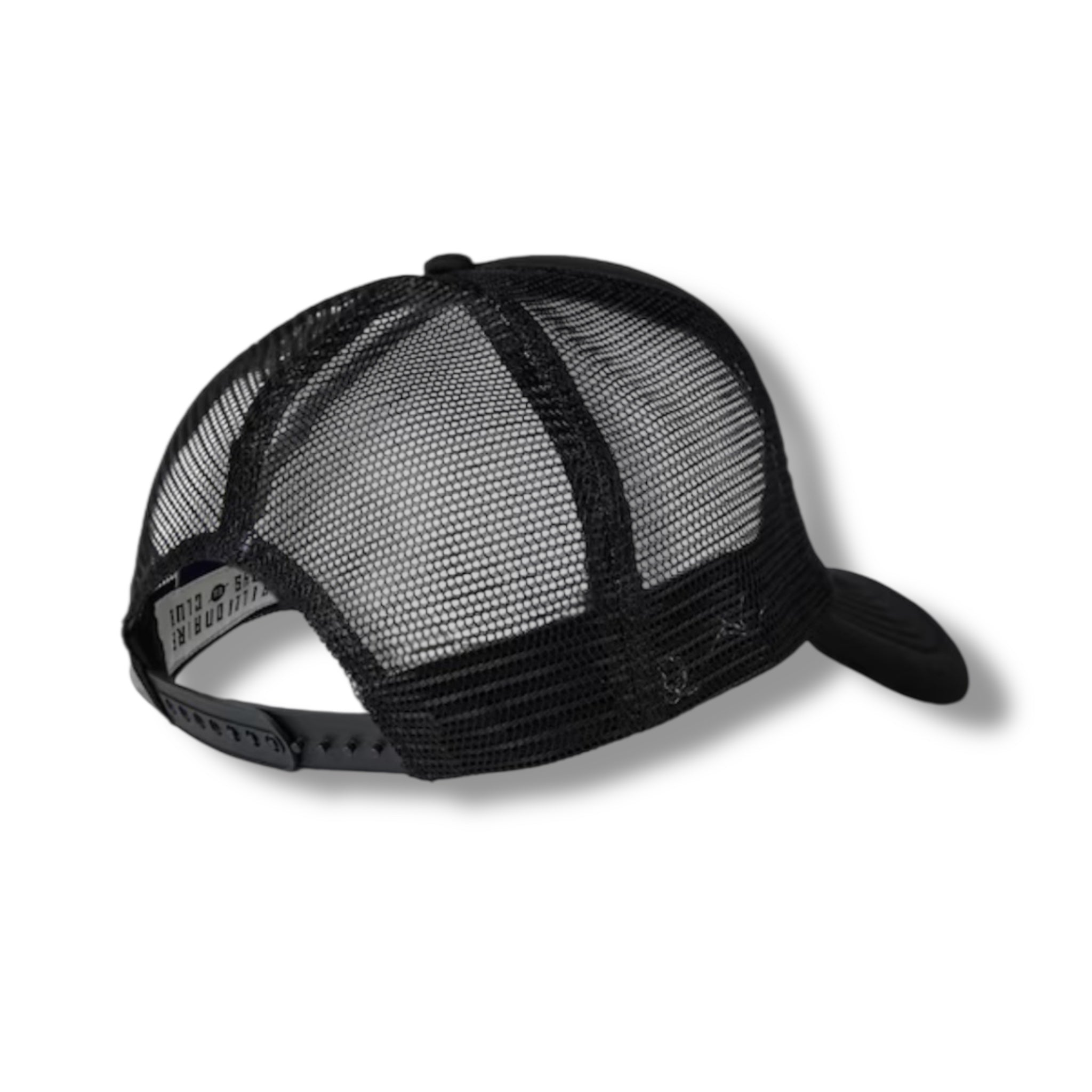 BILLIONAIRE BOYS CLUB TRUCKER BASEBALL CAP BLACK / WHITE