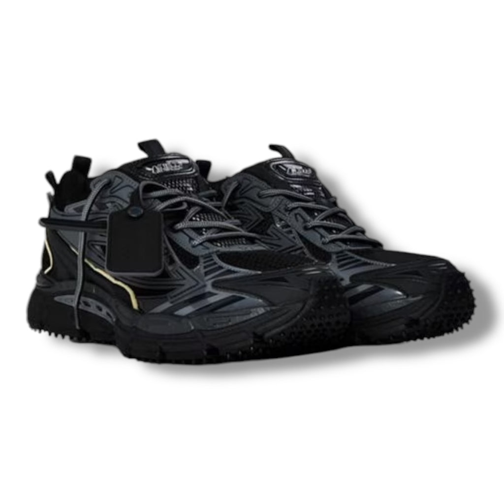 OFF WHITE BE RIGHT BACK TRAINERS BLACK