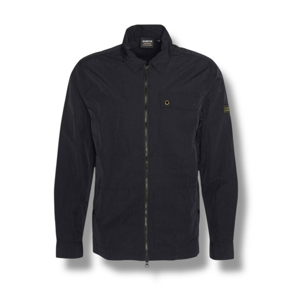 BARBOUR INTERNATIONAL OVERSHIRT BLACK