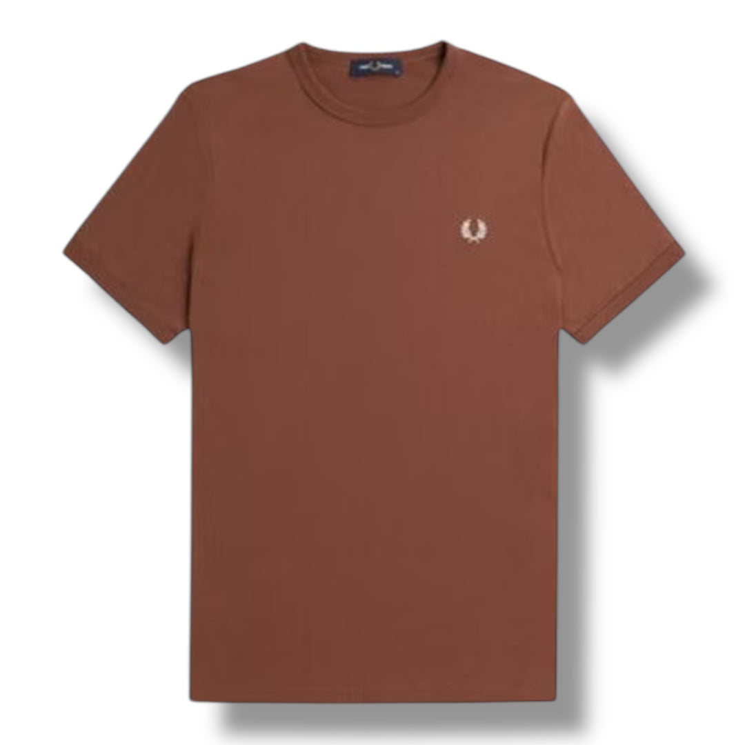 FRED PERRY CORE T-SHIRT BROWN