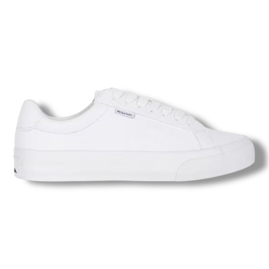 PAUL SMITH TAB LOW TRAINERS WHITE