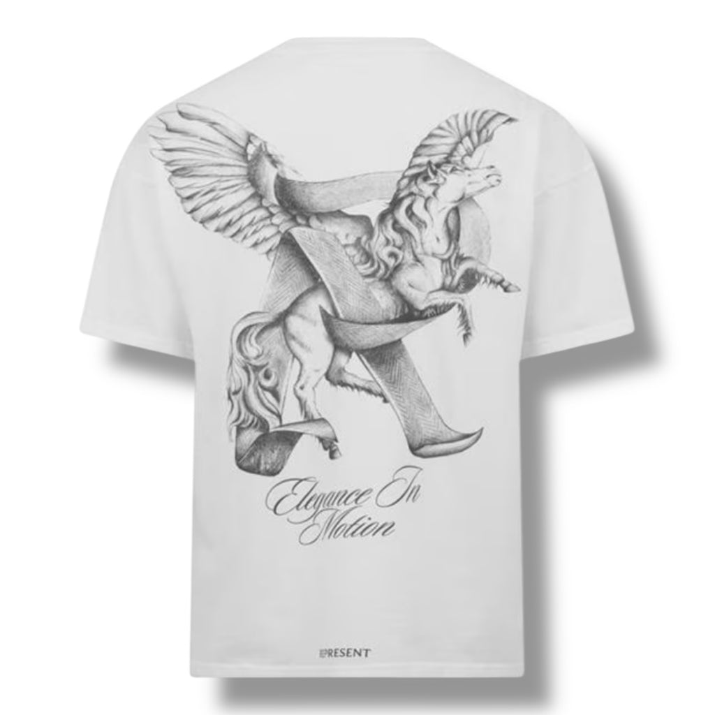 REPRESENT ELEGANCE T-SHIRT WHITE