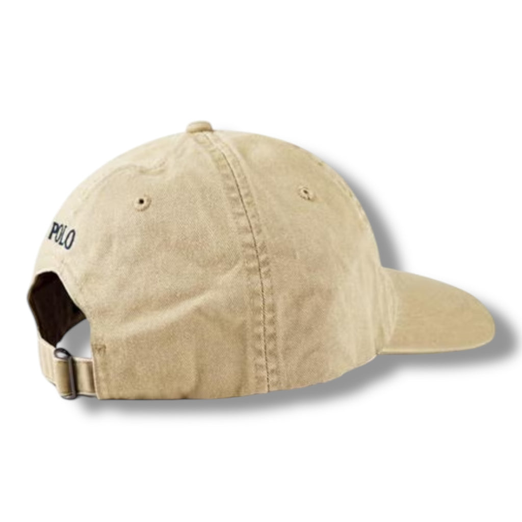 RALPH LAUREN CLASSIC BASEBALL CAP BEIGE