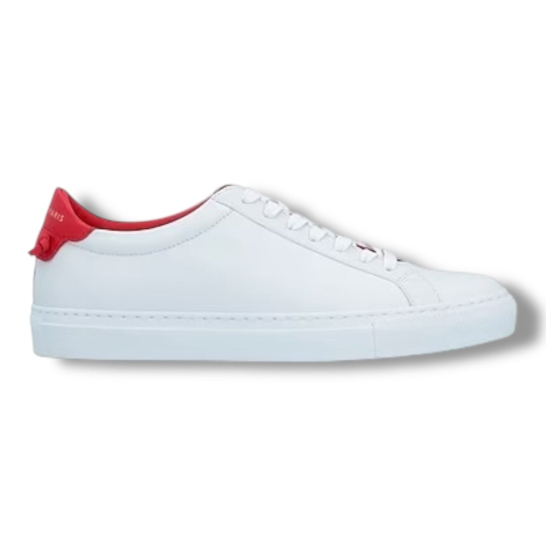 GIVENCHY URBAN STREET SNEAKERS WHITE / RED