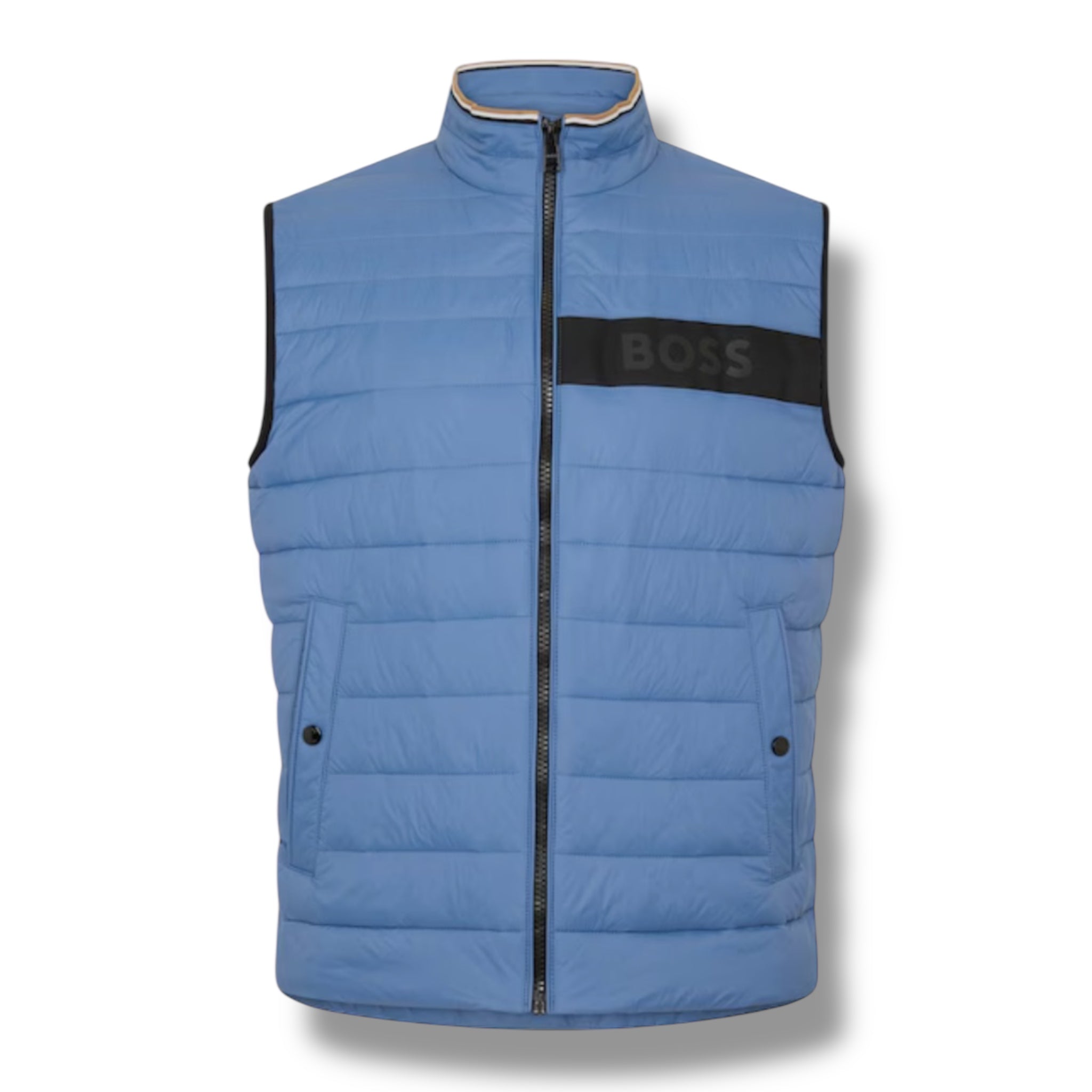 HUGO BOSS DAROLAN LIGHTWEIGHT PADDED GILET BLUE