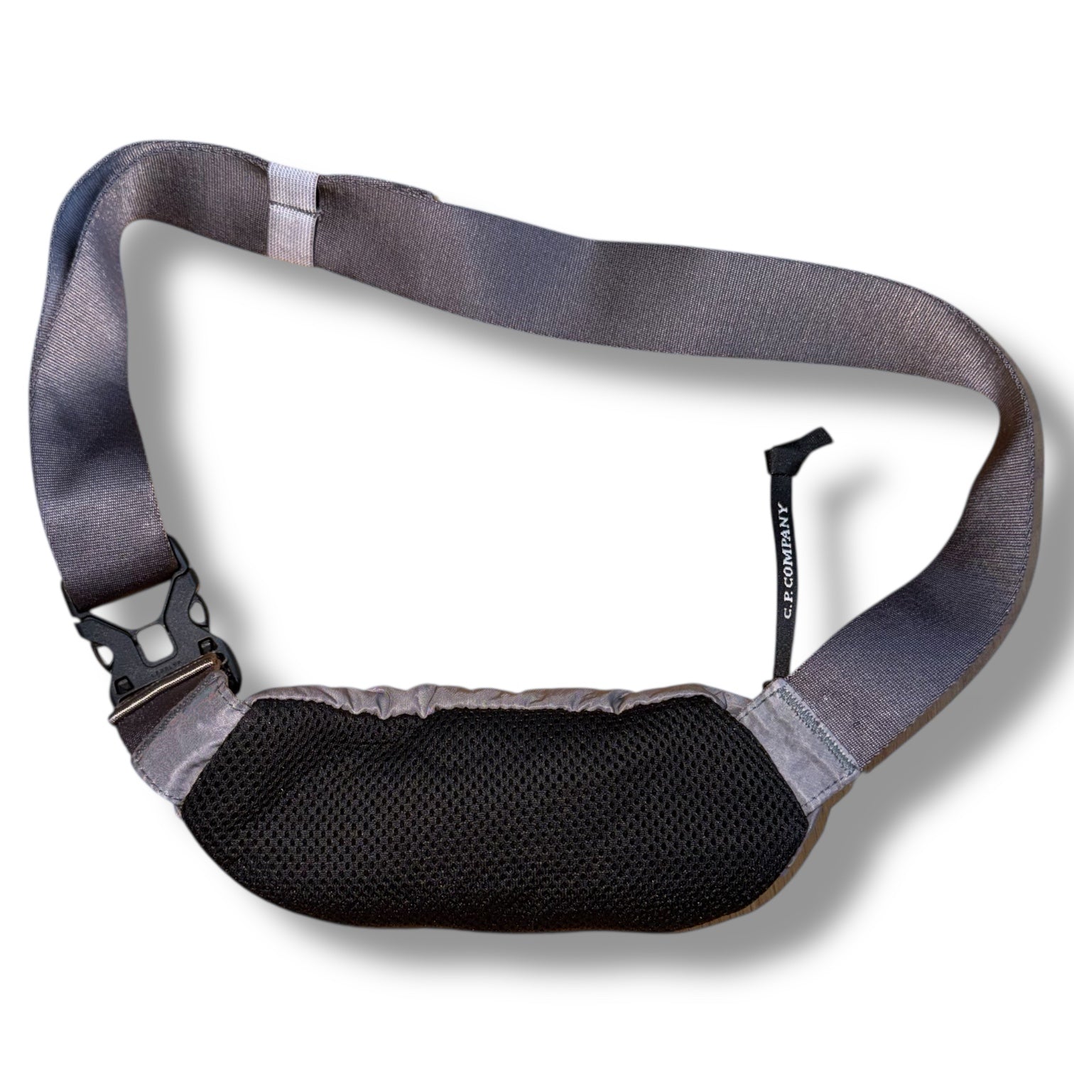 CP COMPANY MINI BUM CROSSBODY BAG GREY