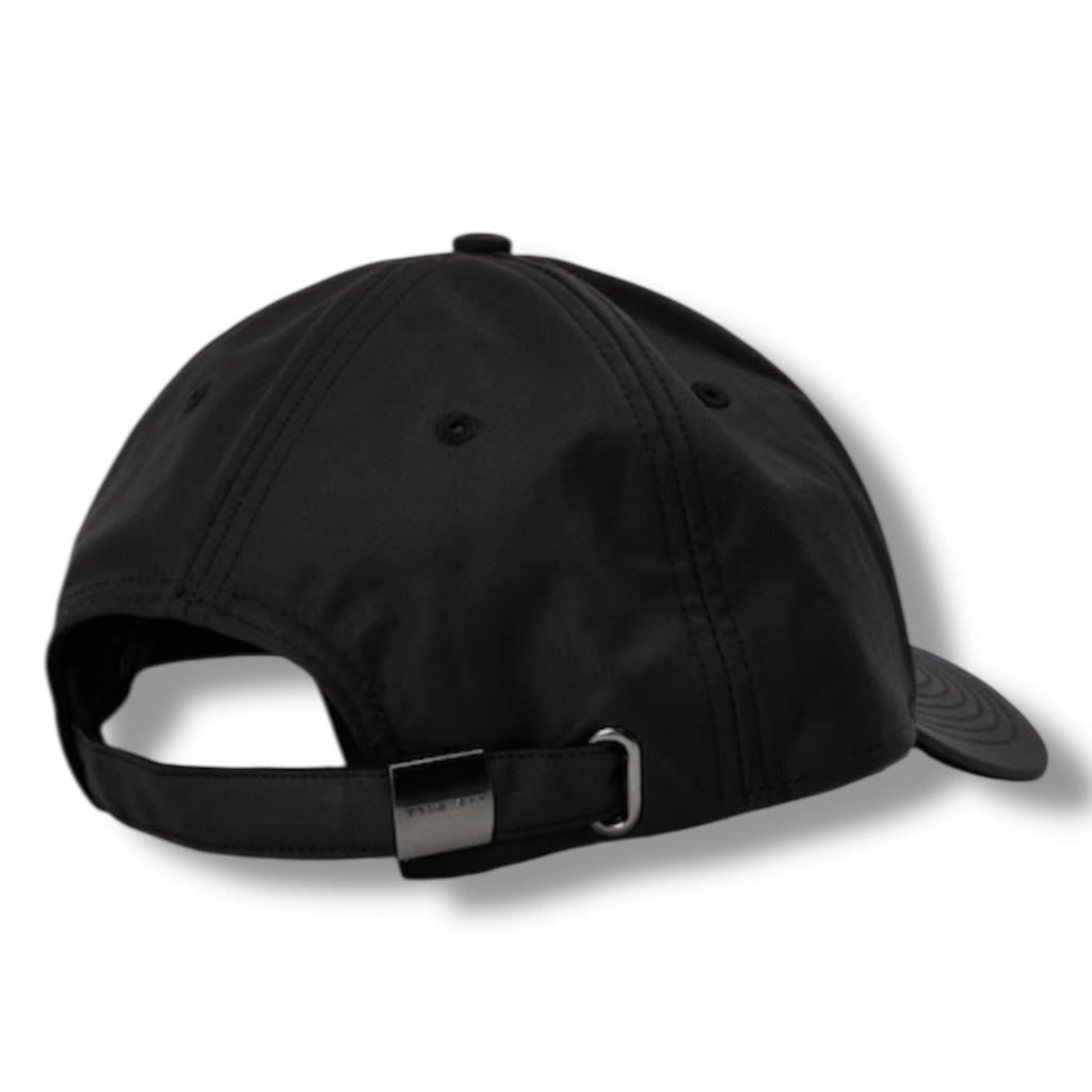 BELSTAFF PHOENIX WAX BASEBALL CAP BLACK