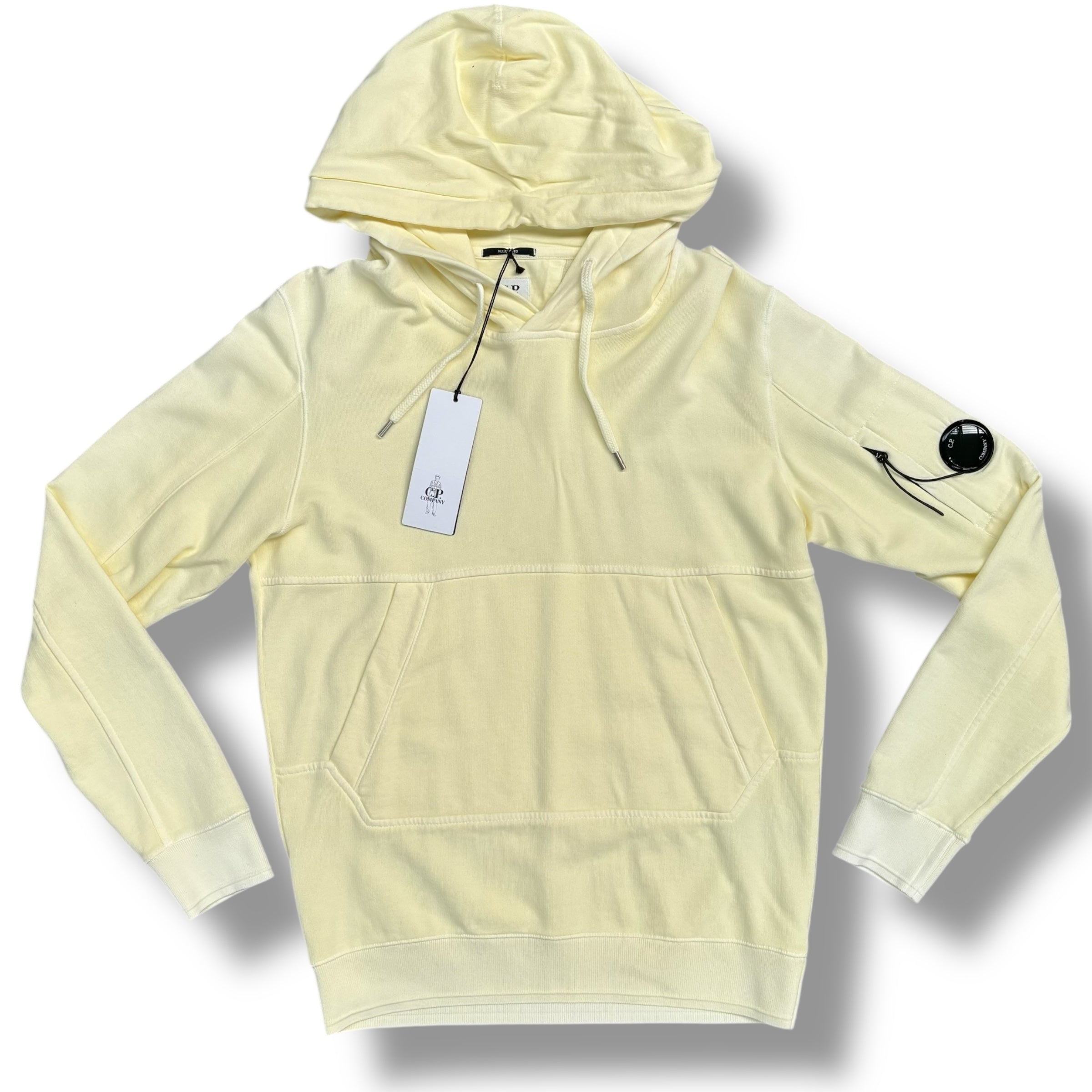 CP COMPANY LENS HOODIE YELLOW *SALE*