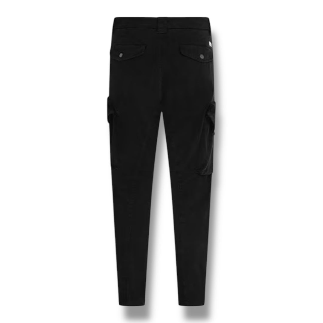 CP COMPANY ERGO LENS CARGO PANTS BLACK