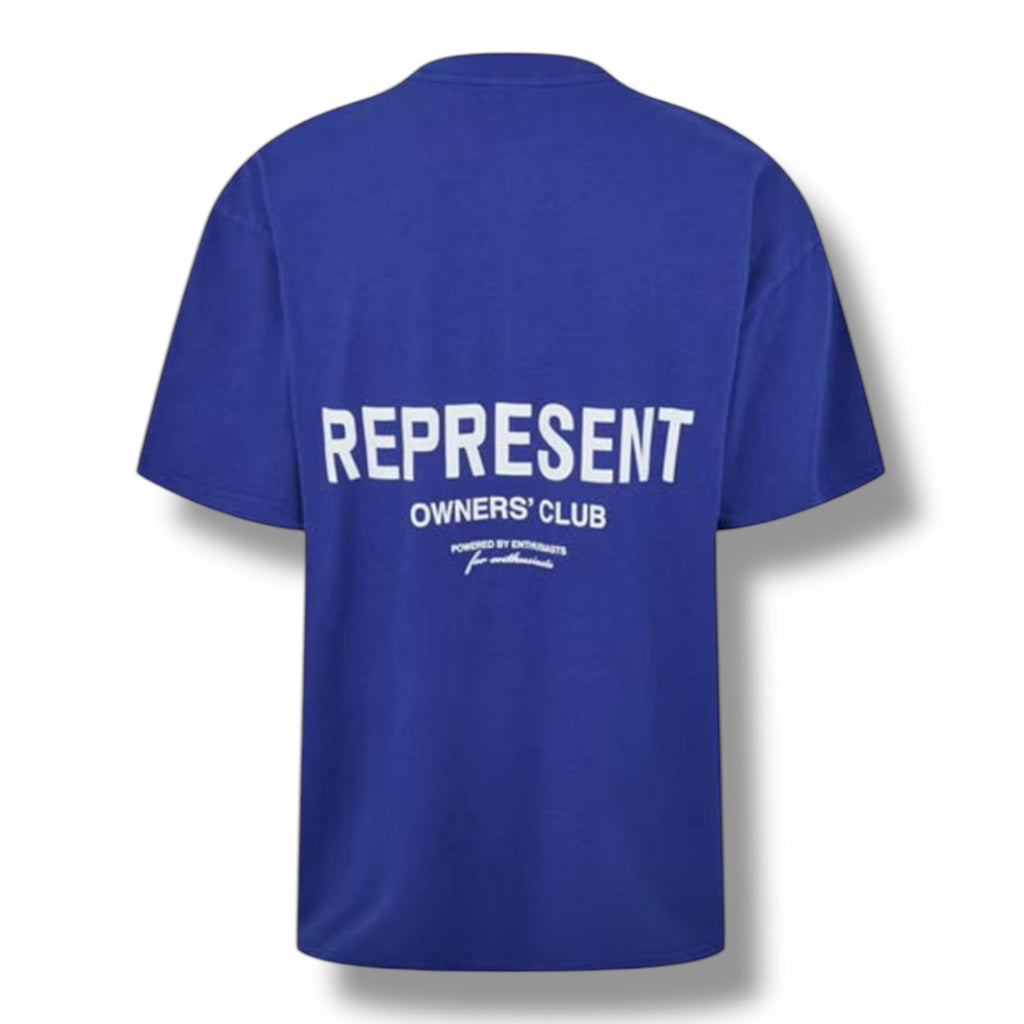 REPRESENT OWNERS CLUB T-SHIRT COBALT BLUE