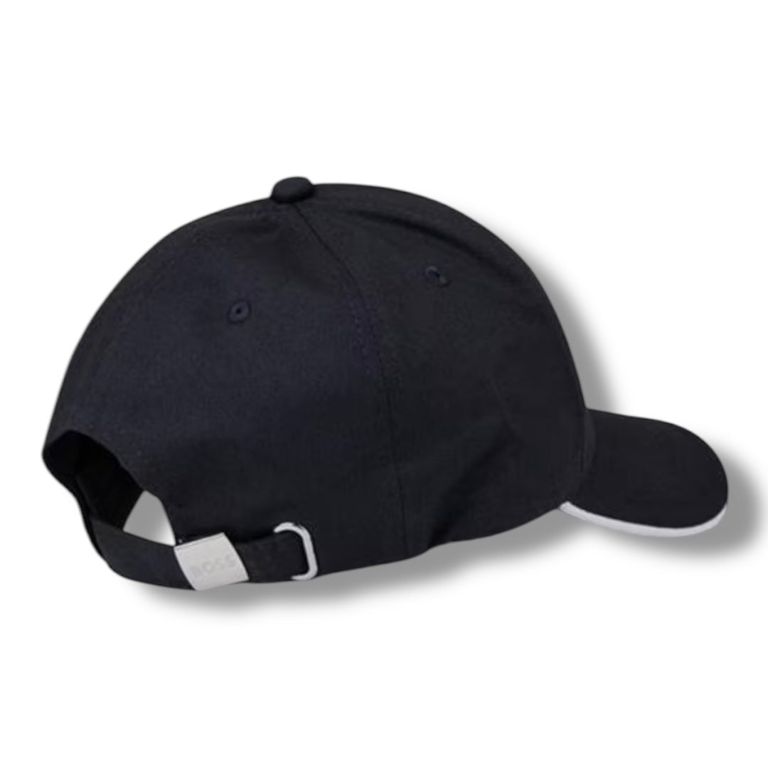 HUGO BOSS TRIM BASEBALL CAP NAVY BLUE