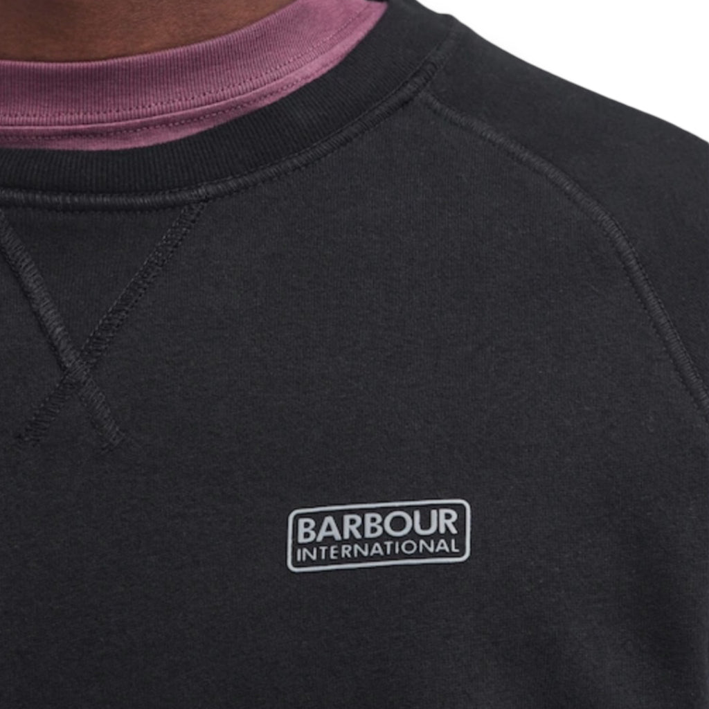 BARBOUR INTERNATIONAL SWEATSHIRT BLACK