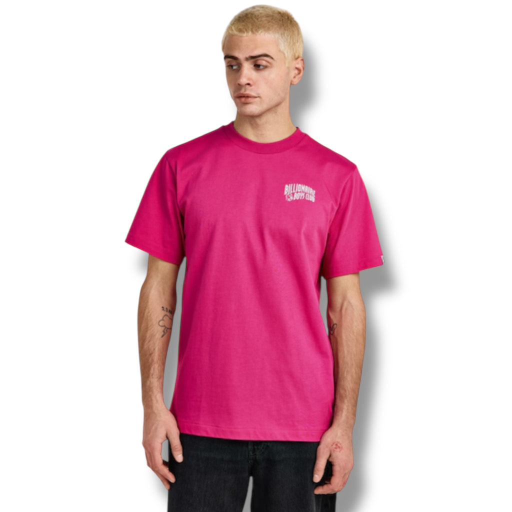 BILLIONAIRE BOYS CLUB SMALL ARCH T-SHIRT PINK