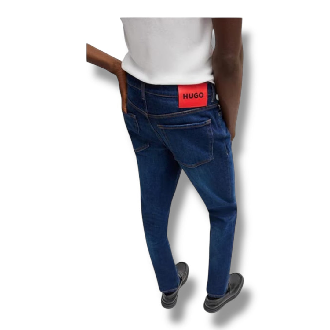HUGO 634 STRAIGHT LEG JEANS BLUE