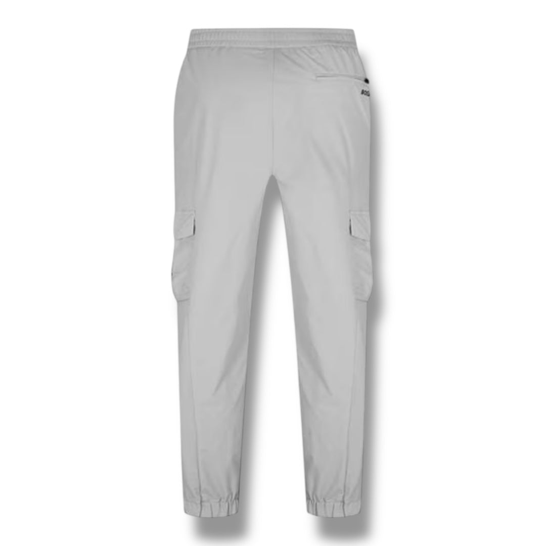 HUGO BOSS URBANEX TECH CARGO PANTS LIGHT GREY