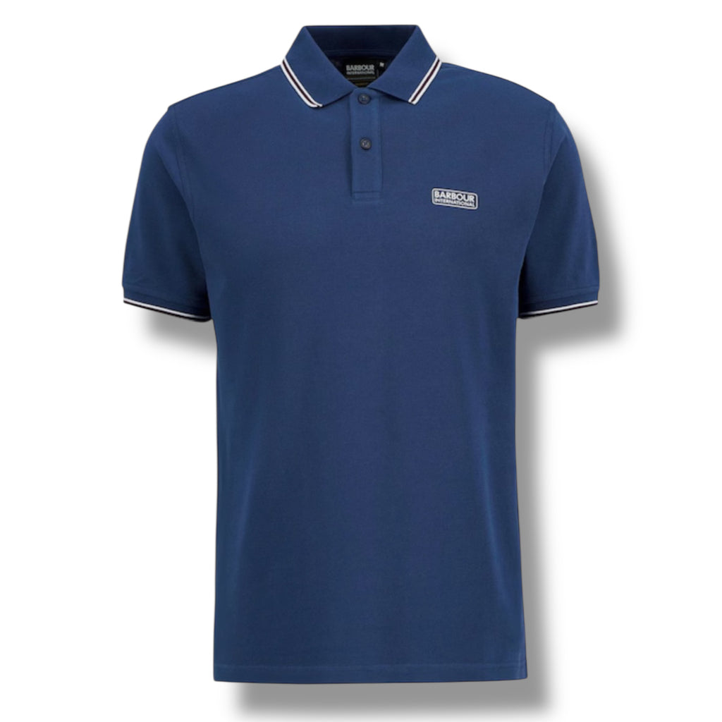 BARBOUR INTERNATIONAL POLO SHIRT INSIG BLUE
