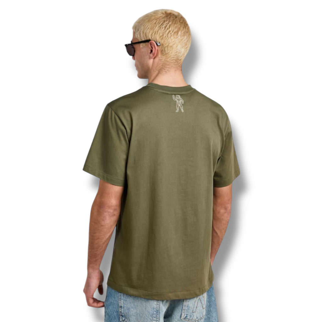 BILLIONAIRE BOYS CLUB SMALL ARCH T-SHIRT OLIVE GREEN