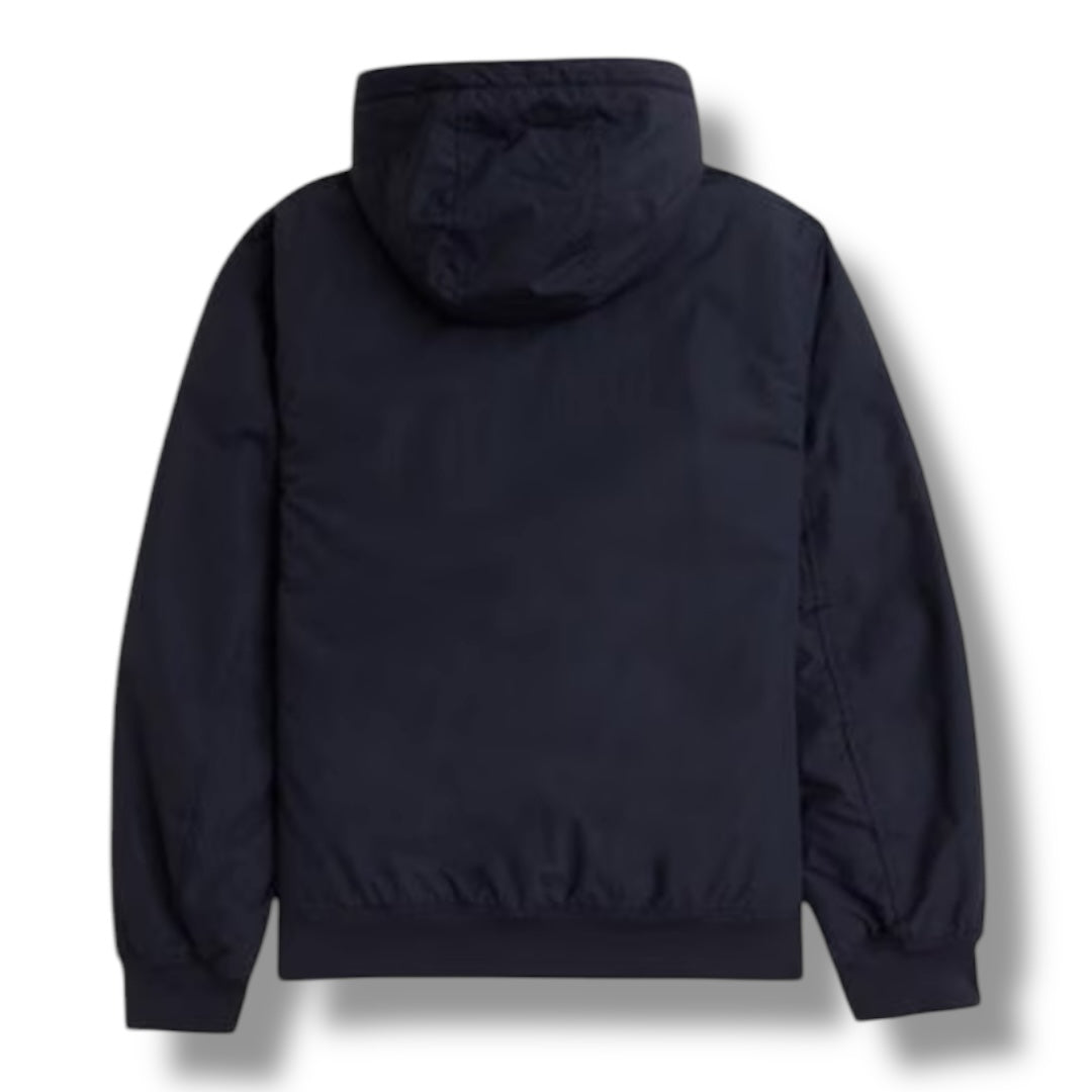 FRED PERRY HOODED BRENTHAM JACKET NAVY BLUE