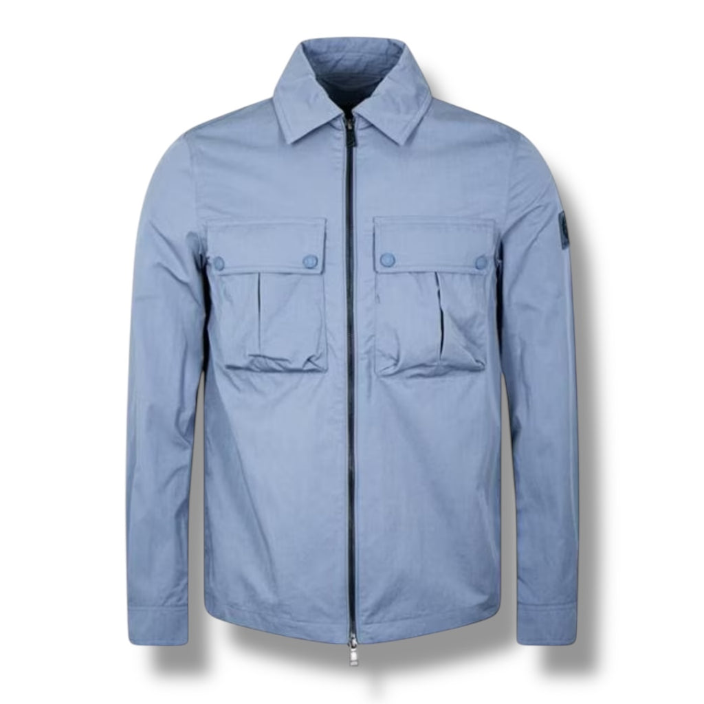 BELSTAFF STRIDE OVERSHIRT BLUE