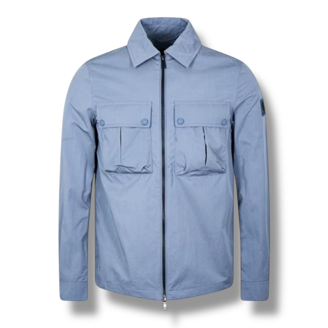 BELSTAFF STRIDE OVERSHIRT BLUE