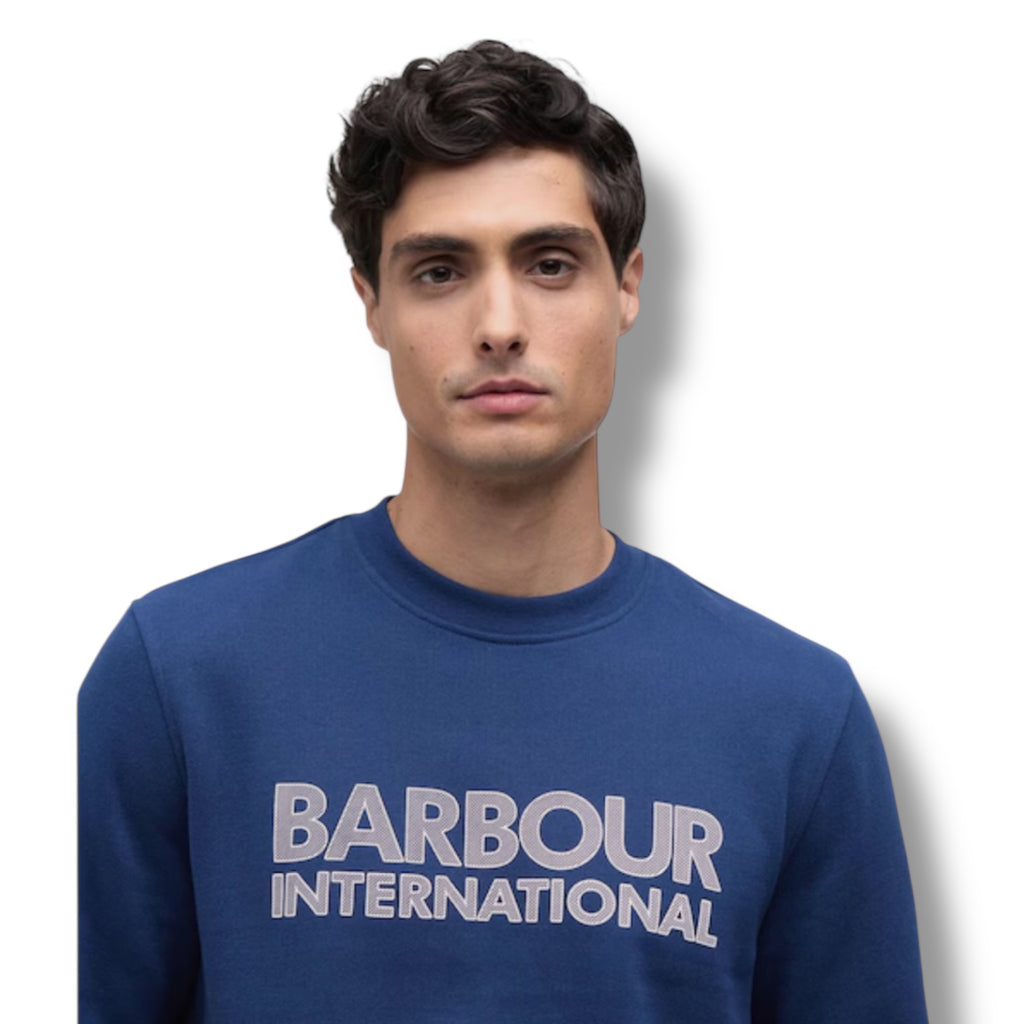 BARBOUR INTERNATIONAL SWEATSHIRT BLUE