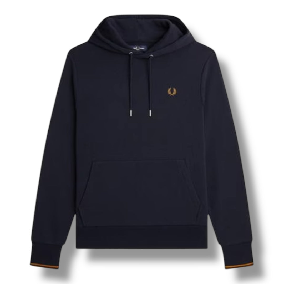FRED PERRY OTTH HOODIE NAVY BLUE