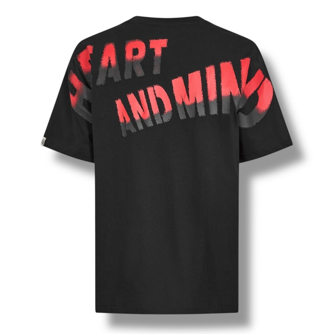BILLIONAIRE BOYS CLUB ASTRO HEART MIND T-SHIRT BLACK