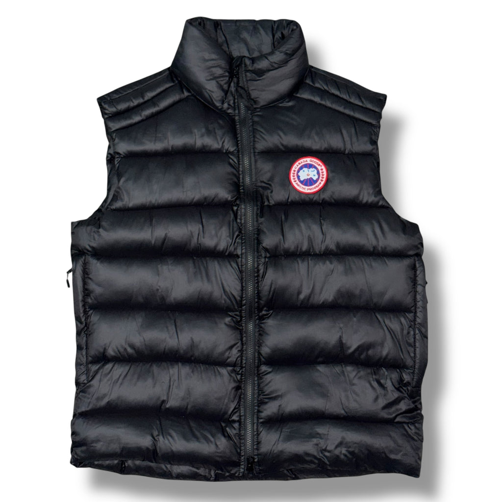 CANADA GOOSE CROFTON PADDED GILET BLACK